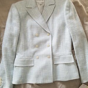 Double breasted jacket. Dry clean only
